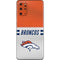 NFL Denver Broncos White Striped Galaxy S20 Plus Skin